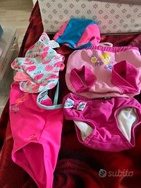Set costumi piscina bimba  12/18 mesi