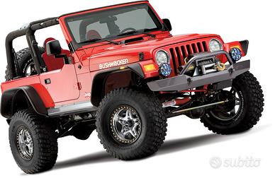 Bushwacher Parafanghi flat JEEP Wrangler TJ