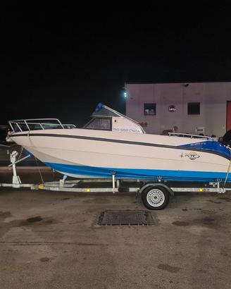 Barca semicabinata Rio onda 550 