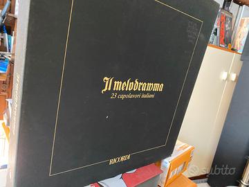 Il melodramma 23 capolavori italiani il lp