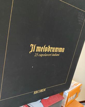 Il melodramma 23 capolavori italiani il lp