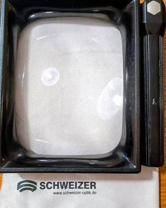 Lente di ingrandimento rettangolare Schweizer