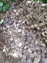 Cubetti porfido trentino, sanpietrini usati