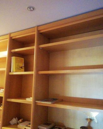 Splendida libreria in legno