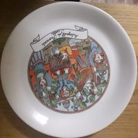 n. 7 PIATTI DA COLLEZIONE AUTOGRILL ANNI '80
