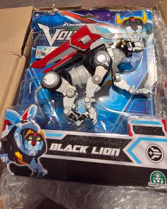 leone nero Voltron legendary defender  nuovo 