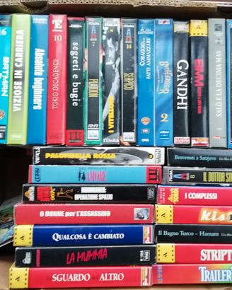 Lotto 240 videocassette vhs