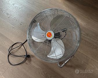 Ventilateur brasseur d’air Equation métal chromé