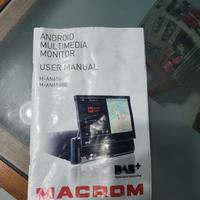 autoradio macrom M-AN6560 