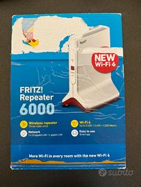 Reapeter Fritz! 6000 Wi-Fi 6 - supporta Mesh