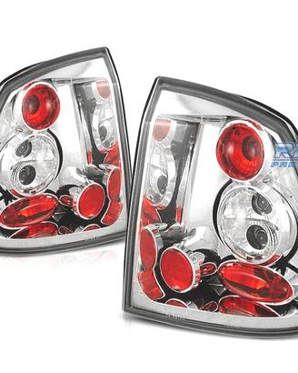 FANALI PER OPEL ASTRA G 3P 5P 97-04 FONDO CROMATO