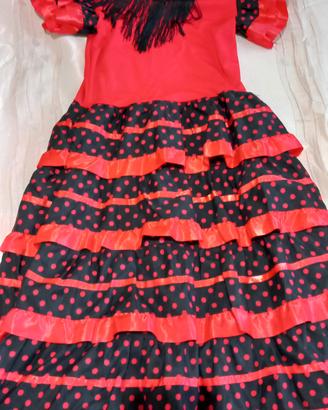 vestito carnevale spagnola