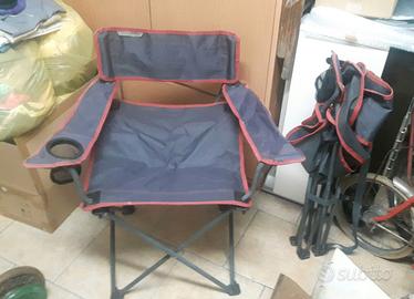 2 Sedie da Campeggio  pieghevoli Quechua