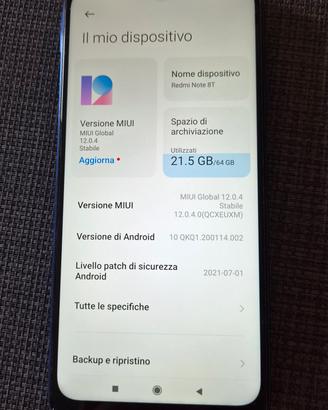 Smartphone Redmi Note 8 T