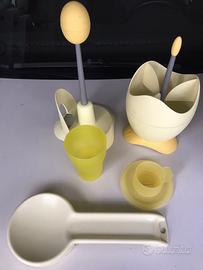 Set bicchieri, tazzine caffè con piattino, ….