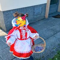 Vestito carnevale  Cappuccetto rosso
