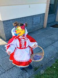 Vestito carnevale  Cappuccetto rosso