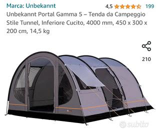 tenda da campeggio x 5 persone