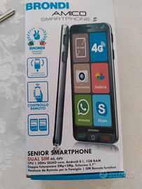 Brondi Amico S 5.7" Smartphone - Nero (Sbloccato)