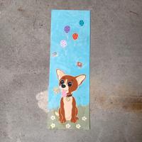 Dipinto su cartone pressato