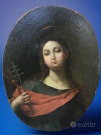 Dipinto antico olio su tela del 600  sconto 50%