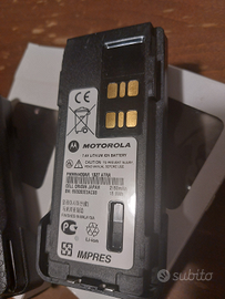 Batteria motorola ioni di litio 7.4 v pmnn4409ar