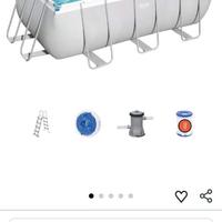 piscina usata solo 1 anno completa di motore a sa