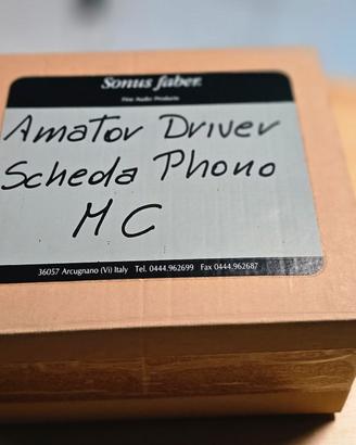 Sonus Faber schede Phono MM + MC Integrato Quid