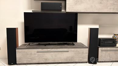 Impianto Home Theater-Diffusori B&W e ampli Denon