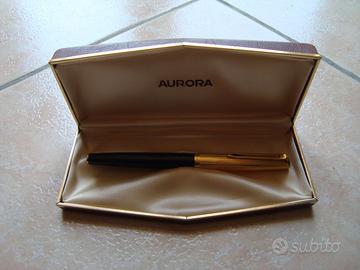 PENNA STILOGRAFICA AURORA VINTAGE LAMINATA IN ORO
