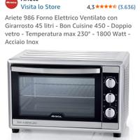 forno da tavolo