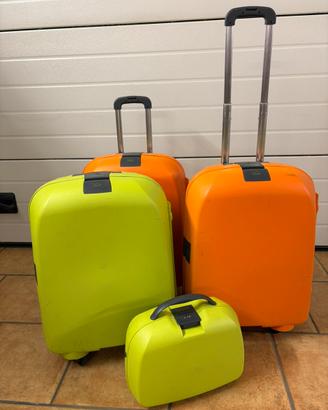 Set di 3 Valige rigida+Beaty Case