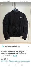 Giacca moto XXL SMOOK con tutte le prtezioni