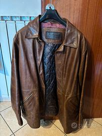 Giacca in pelle pesante invernale