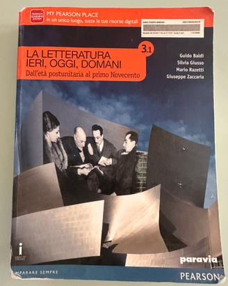 LA LETTERATURA IERI, OGGI, DOMANI