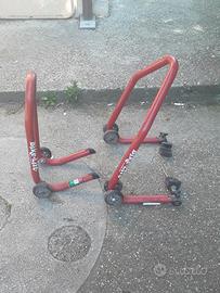 Copia cavalletto per moto