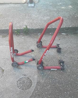 Copia cavalletto per moto
