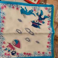 Fazzoletti o tovagliette bimbi vintage anni 60/70.