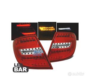 FANALI PER MERCEDES CLASSE C W204 SW 07-11 BAR LED