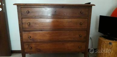 Como' h.100 largo 120 + 2 comodini . Arte povera