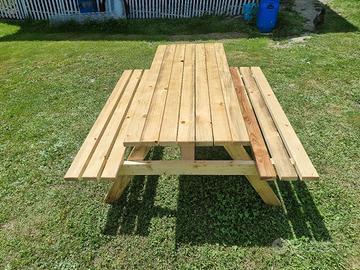 Tavolo panca picnic