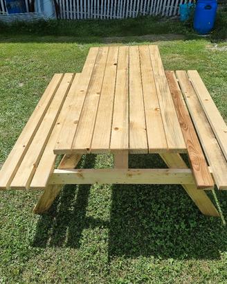 Tavolo panca picnic