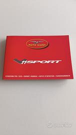 Libretto istruzioni per l'uso Moto Guzzi V11 Sport