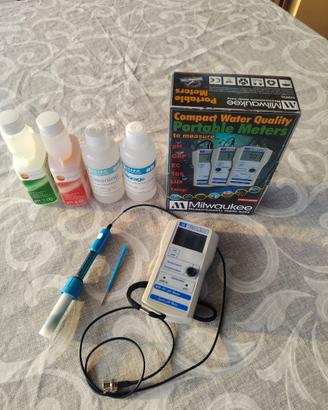 PHMETRO - MILWAUKEE MW101 CON PRODOTTI CALIBRAZION