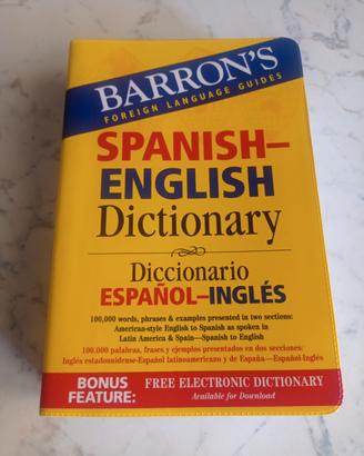 Dizionario Spagnolo- Inglese.  BARRON'S