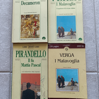 I libri del Newton Boccaccio, Pirandello, Verga