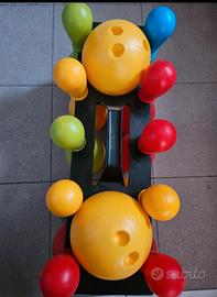 Set da Bowling Giocattolo in plastica
