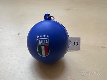 Portachiavi pallina con anello FIGC