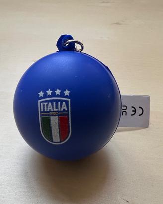 Portachiavi pallina con anello FIGC