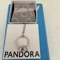 Collana collanina Pandora più charm